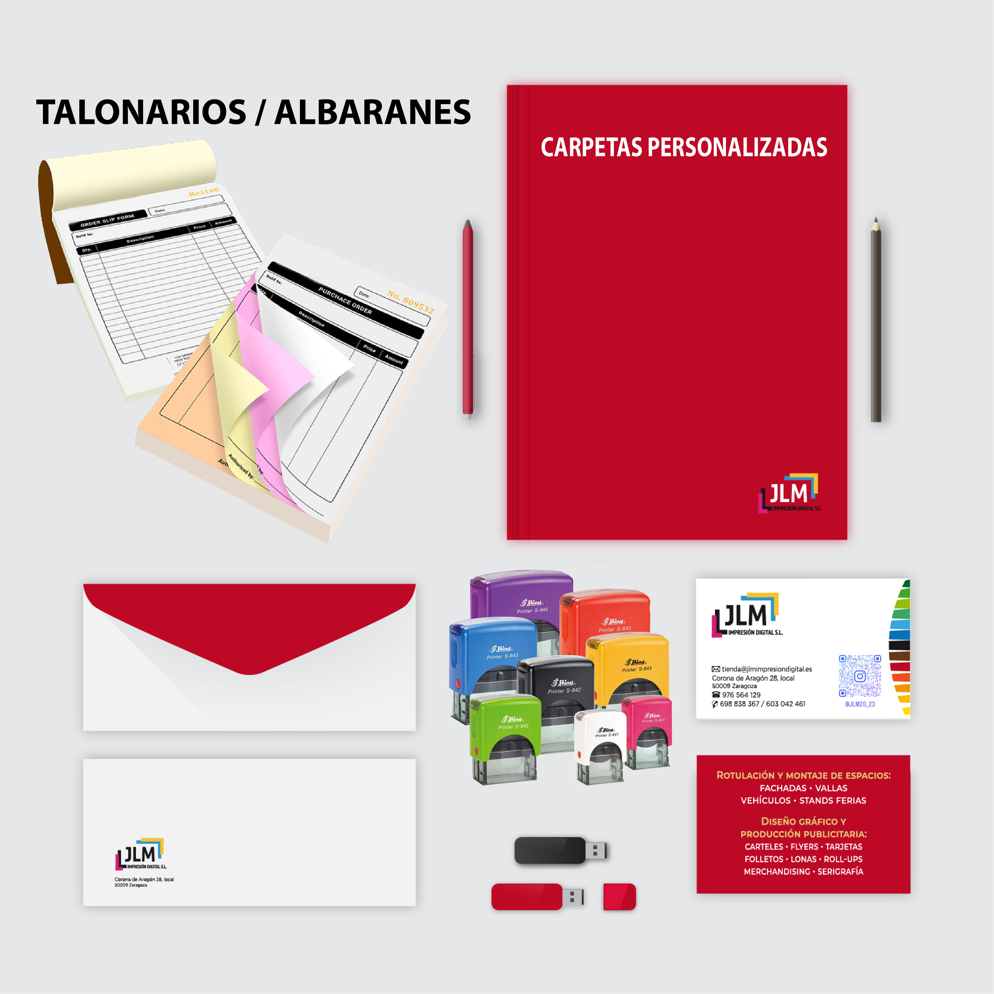 Papelería corporativa - Diseño e impresión